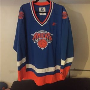 knicks hockey jersey